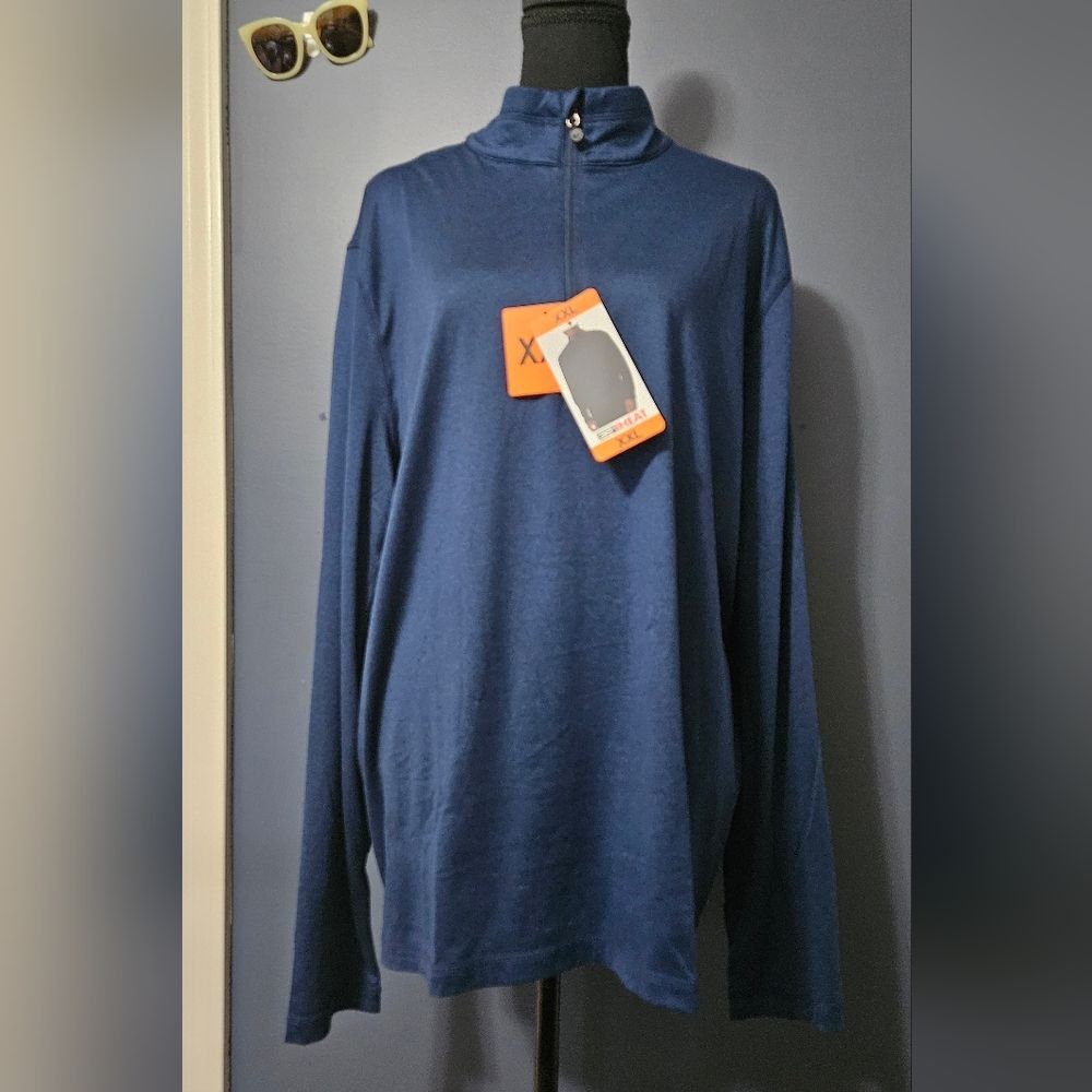 NWT Lightweight Quarter Zip Tech Pullover Size XXL